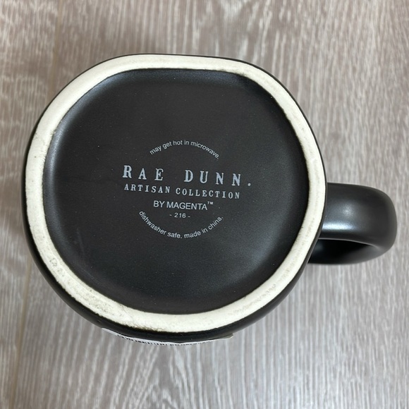 NWT Rae Dunn “HAUNTED” Ceramic Coffee Tea Mug Black - Picture 6 of 6